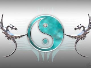Yin Yang Ejderha Tasarımı
