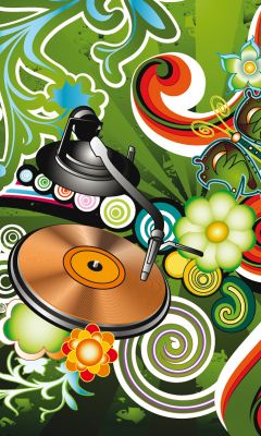 Renkli Müzik Vinyl Sanatı