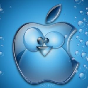 Şirin Apple Logo İllüstrasyonu