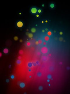Renkli Abstrakt Bokeh