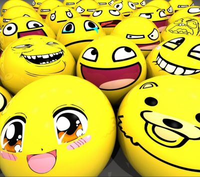 Komik Emoji Yüzler - wallpaper preview