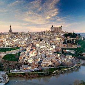 Gün Batımında Toledo Manzarası