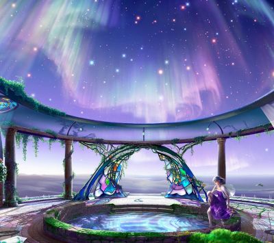Fantastik Aurora Manzarası - wallpaper preview