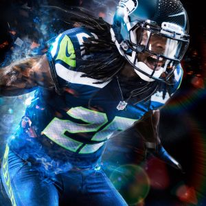 Dinamik NFL Oyuncusu Aksiyon