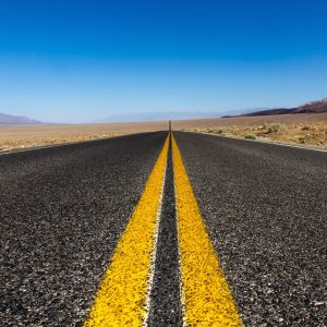 Açık Yol Manzarası
