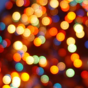 Renkli Noel Işıkları