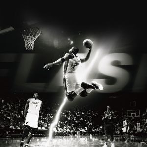 Basketbolda Dunk Aksiyonu