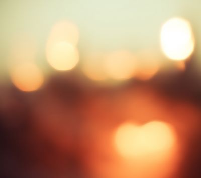 Yumuşak Kalp Bokeh Arka Planı
