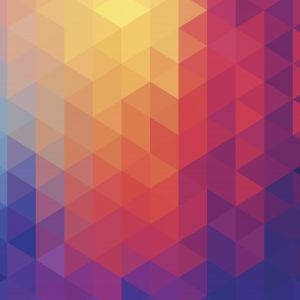 Renkli Geometrik Desen