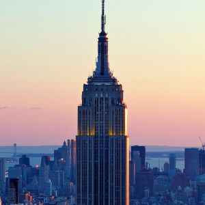 Empire State Building Gün Batımında