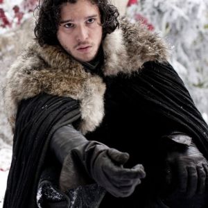 Jon Snow kış ortamında