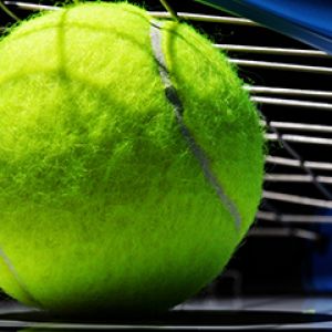 Canlı Tenis Topu Yakın Çekim
