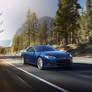 Doğada Tesla Model S