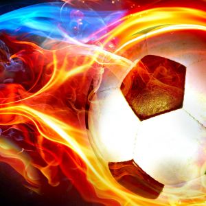 Ateşli Futbol Topu Aksiyonu