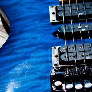 Mavi Elektrik Gitar
